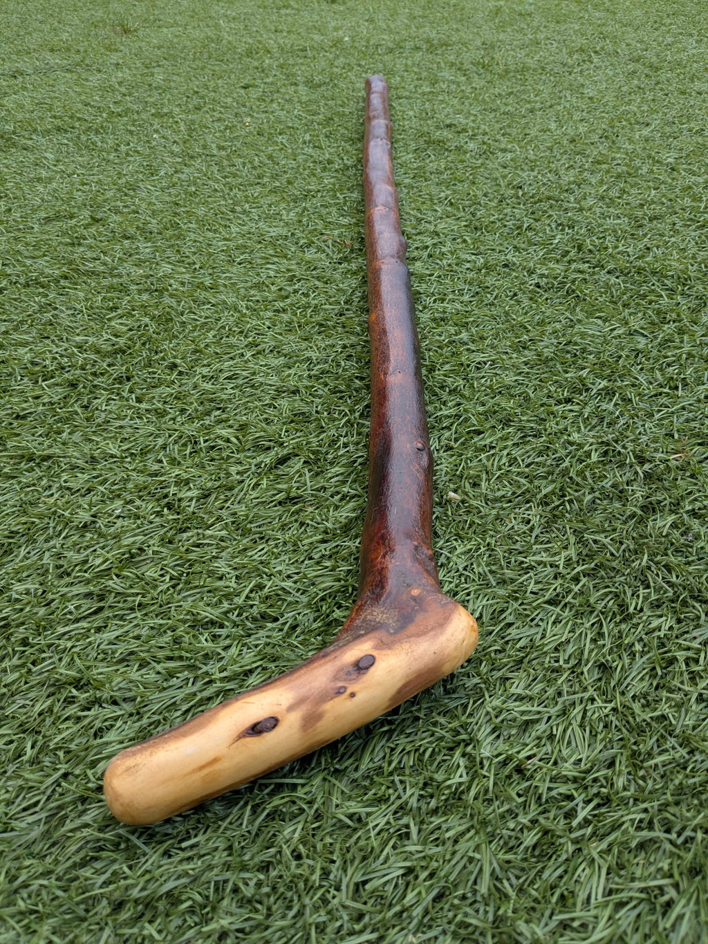 L-handle Blackthorn walking stick