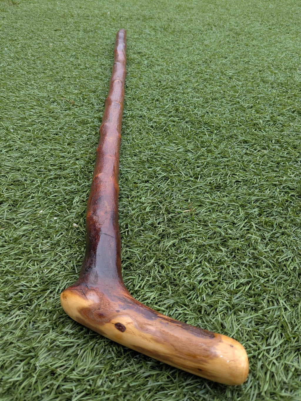 L-handle Blackthorn walking stick
